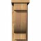 Ekena Millwork Alpine Smooth Corbel w/Backplate, Western Red Cedar, 7 1/2"W x 14"D x 18"H COR08X14X18ALP01SWR - alternate 4